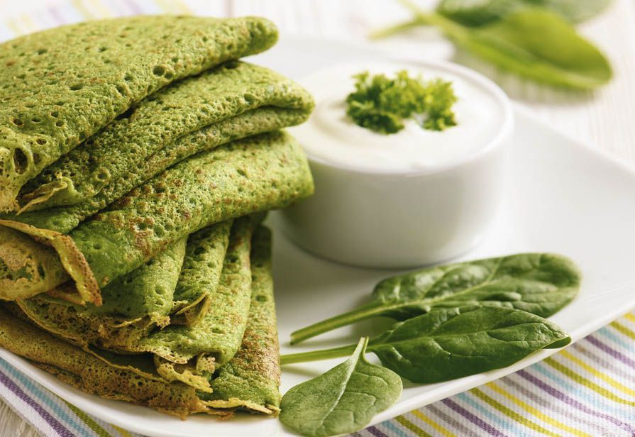 CREPE DI SPINACI